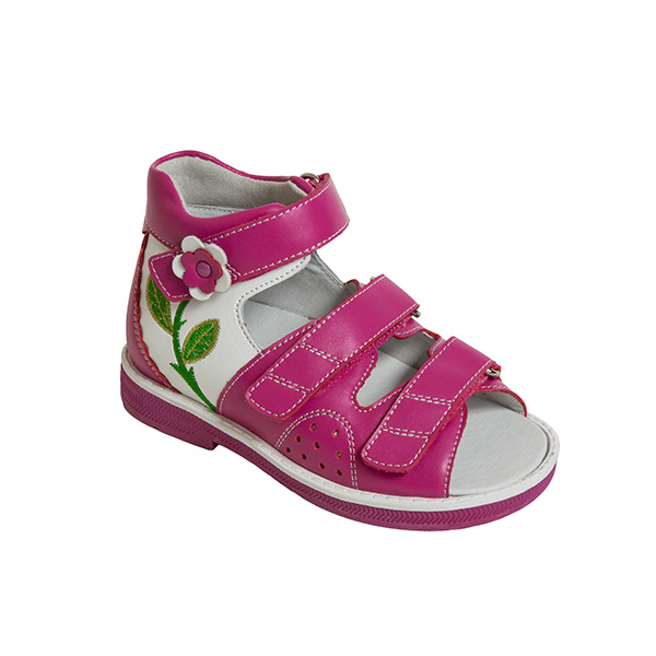 Сандали ортопедические Ортобум для девочек 43397-4 фуксия