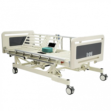 Кровать-вертикализатор электрическая Met четырёхсекционная с функцией переворачивания и туалетом Lift Up. Изображение 4 из 5