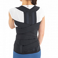 Корсет ортопедический Reh4Mat грудо-пояснично-крестцовый EB-LK-01/TLSO черный.