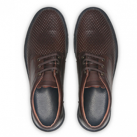 Полуботинки ортопедические Ортомода мужские 92488-X-002 коричневые. Изображение 3 из 4