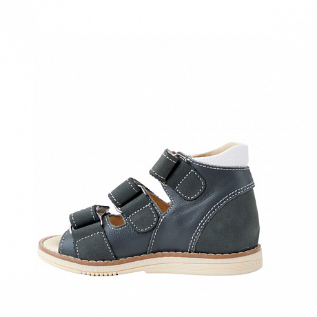 Сандали Тапибу для мальчиков FT-26006.16-OL12O.01 ива серые. Изображение 3 из 4