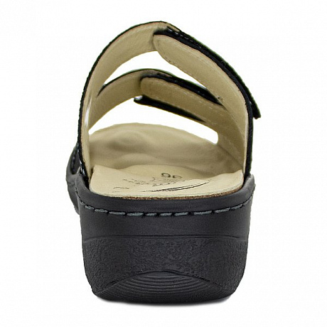 Сабо ортопедические Ортобум женские 20057-02 ярко-черные. Изображение 7 из 7